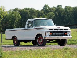 Ford F-100 Custom Cab Styleside Pickup 1963 года